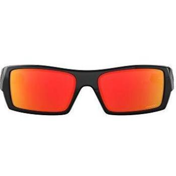 Oakley Men's Gascan 901444 Sunglasses, Polished Black/Prizmruby, 60