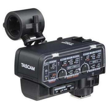 Kit de Interfaz Analógica Tascam CA-XLR2D-AN con Adaptador XLR para Cámara Mirrorless