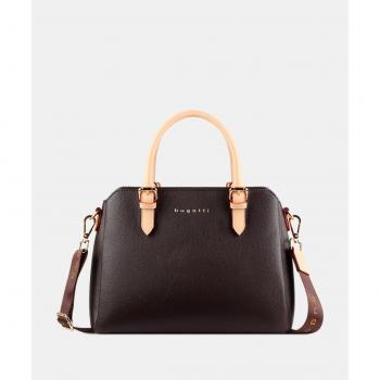 Bugatti - Bolso pequeño con asas color marrón