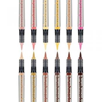 Set de Rotuladores Karin Brushmarker Pro Skin Colours 12 Piezas