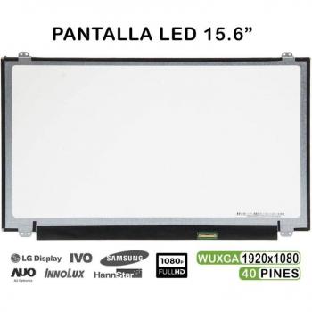 Pantalla Led 15.6 Para Portátil LP156WF4 40 Pines FHD