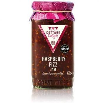 Cottage Delight 350g Raspberry Fizz Jam