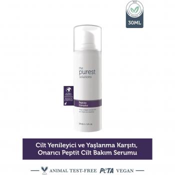 Suero Peptide Complex de The Purest Solutions - Rejuvenecimiento de la piel y cuidado anti-envejecimiento - Efecto antiarrugas - Vegano | Libre de crueldad | Ecológico (30 ml)