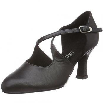 Diamant Damen Tanzschuhe 052-080-034, Zapatos de Danza Moderna/Jazz Mujer, Schwarz, 43 1/3 EU