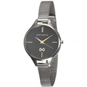Mark Maddox MM7113-57 Women's Quartz Steel Milanese Mesh Watch Size 32 mm