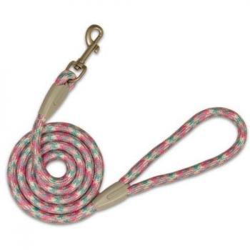 Correa Tirador para Perro PIEMONTE Rosa S (8mm x 120cm)