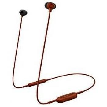 Panasonic RP-NJ310B - Auriculares inalámbricos Ergo fit Plus, Carga por USB Color Rojo