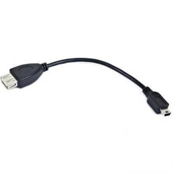 Gembird 15cm OTG USB Mini-B to USB A Female Cable