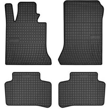 Frogum 547136 Goma fußmaten, sólida, oryginal Ajuste, Negro