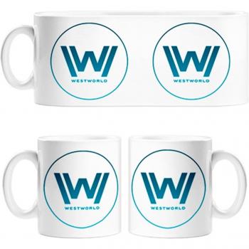 Taza Westworld logo serie