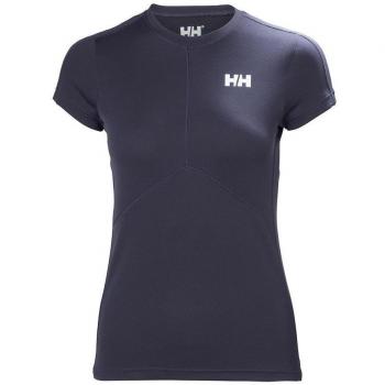 Helly Hansen W HH LIFA ACTIVE LIGHT SS - Camiseta interior térmica, Mujer, Azul