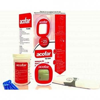 Glucometro Acofar monitor glucosa en sangre