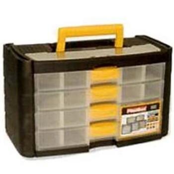 Ironside M261498 - Organizador plastico 4 compartimentos