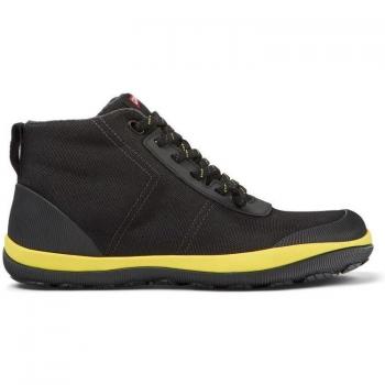 Camper K300472-001 Peu Pista GM Botines de hombre negros en poliéster