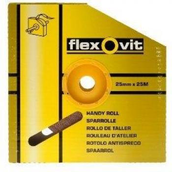Flexovit 25mm x 25m Emery Coils 60 Grit