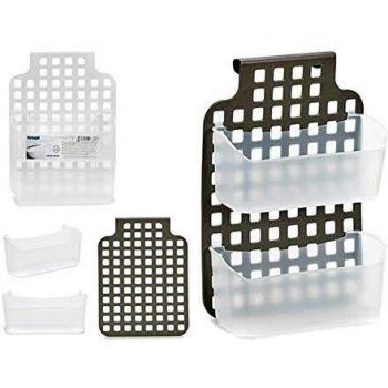BigBuy Home Jabonera, Multicolor, 9 x 38 x 28.5 cm