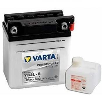 Batería VARTA Powersports Freshpack 12V 3Ah YB3L-B 30A