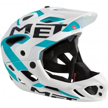 MET Parachute - Cascos integrales - blanco Contorno de la cabeza 59-62cm 2017