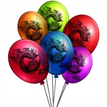 Upyaa – 430165 – Pack de 12 globos de – cabezales brulées