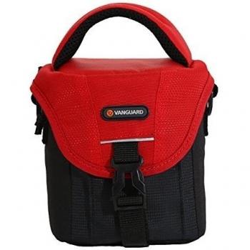 Vanguard BIIN II 10RD - Bolsa de Hombro, Color Negro y Rojo