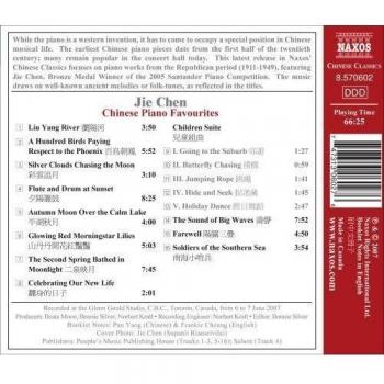 Obras Para Piano Chinas -Jie Chen-