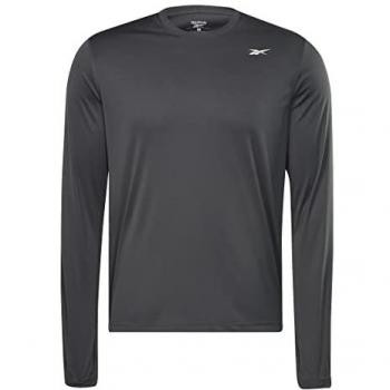 Reebok Camiseta De Manga Larga Tech Negro M Hombre