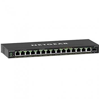 NETGEAR GS316EPP 16-Port Gigabit Ethernet High-Power PoE+ Plus Switch (231W) con 1 puerto SFP, Gestionado