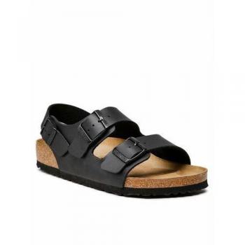 Birkenstock Milano Black Birko-Flor Men's Sandals