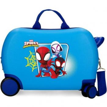 Maleta infantil 2 ruedas multidireccionales Spidey Team Up Rígida con capacidad de 24L