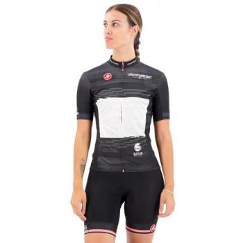 Castelli Maillot Manga Corta Giro d'Italia 2023 Competizione Mujer Negro Tamaño S