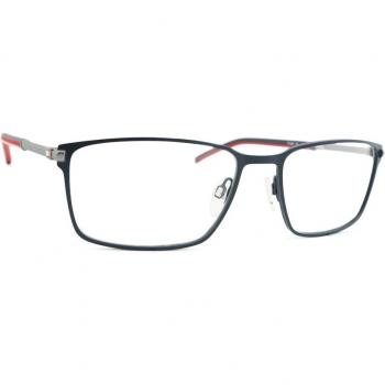Tommy Hilfiger TH 1991 FLL Rectangular Blue Metal Prescription Glasses Unisex