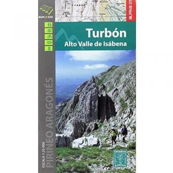 Turbón. Alto Valle de Isábena mapa excursionista. Escala 1:25.000. Editorial Alpina. - Vv.aa.