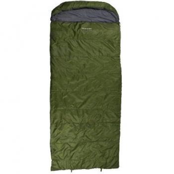 10T Outdoor Equipment 1062764054 Kenai Green - Saco de dormir rectangular