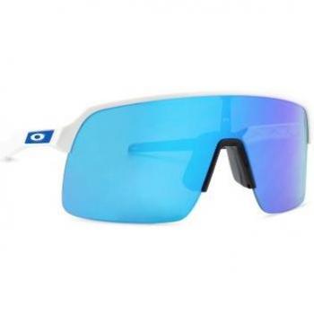 Oakley Sutro Lite OO 9463 Matte White/Prizm Sapphire Sunglasses - Size: one size - unisex, Lightweight design, 39 MM lens width