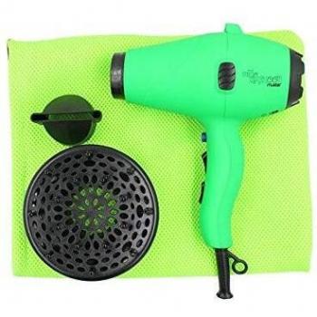 Secador de cabello Muster Cartoon Verde