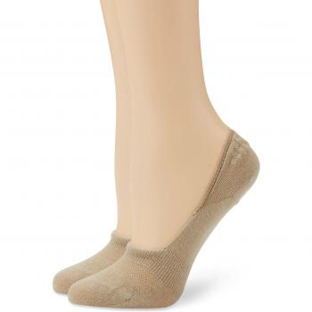 Camano - Calcetines corto opacas unisex, pack de 2, talla 35/38 - talla alemana, color arena 018