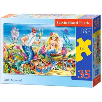 Rompecabezas Pequeño 35 Piezas - Sirena