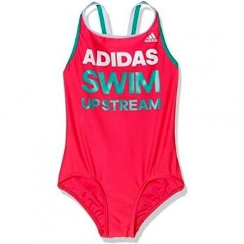 adidas YG 1PC Slog KG - Bañador para niña, multicolor, talla 140