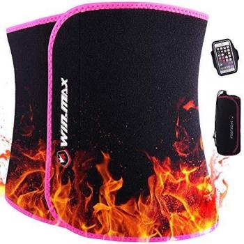 WIN.MAX Faja Reductora Mujer y Hombre,Faja Adelgazante,Faja para Gimnasio de Neopreno, Cinturón Lumbar Abdominal para Sudar y Hacer Deporte,Fitness y Proteger los lumbares