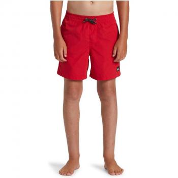 Bañador Quiksilver Everyday Solid Volley rojo intenso niño - 16