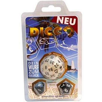 Dice4friends DIC85982 Dice-Up D50 - Dados de lotto en blíster, Multicolor