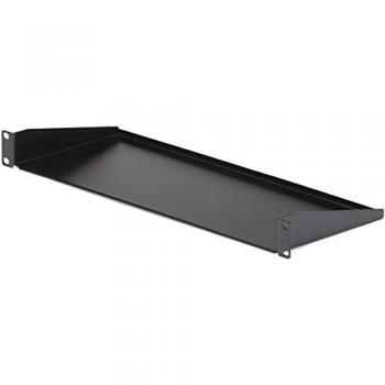StarTech.com - Estante Universal de Montaje Fijo 1U con Rack y Profundidad de 7 Pulgadas – Capacidad de Carga 15 kg