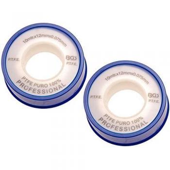 Cinta de Estanqueidad PTFE BGS 10 m | Juego de 2 Piezas