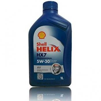 Aceite de motor Shell Helix HX7 AV 5W30 1 L - Tecnología Sintética