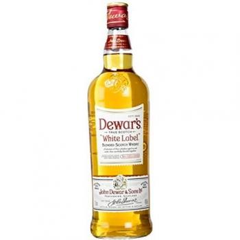 Dewar’s White Label Premium Blended Scotch Whisky con Estuche Regalo, 100 cl