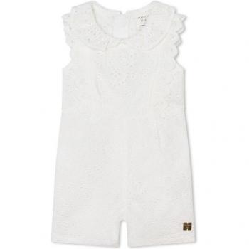 Mono de bebé niña de algodón bordado Carrement Beau