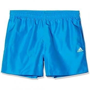 adidas Solid Clx SH SL Traje de Baño, Hombre, Shock Cyan, 4