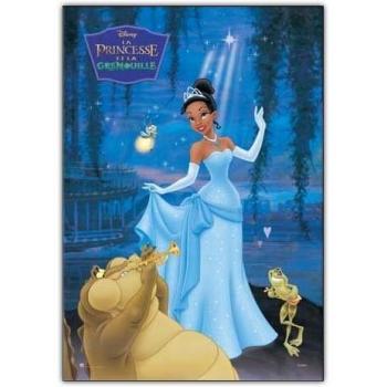 Artopweb Panel Decorativo con Diseño Disney La Principessa E Il Ranocchio, Madera, Multicolor, 68x3x98 cm
