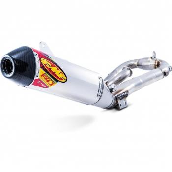 FMF Racing línea echappement 4.1 RCT Rótula carbono KAWASAKI KXF 450 2016 – 2017, aluminio