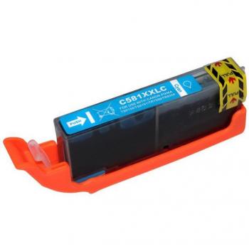 Cartucho de Tinta Compatible Canon CLI581XXL Cyan - Reemplaza 1995C001/2103C001/2049C001